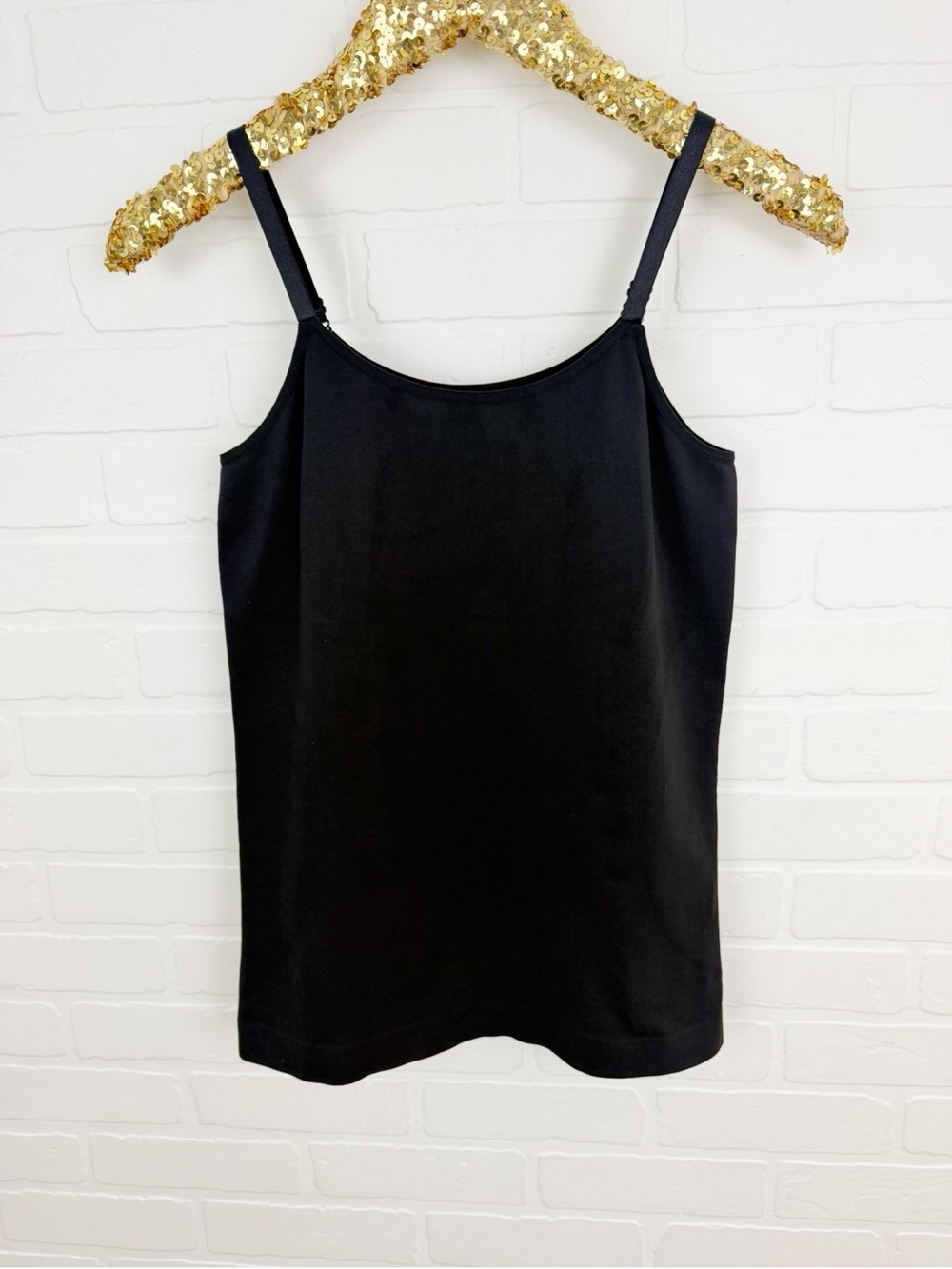 Shapermint Scoop Neck Shaping Camisole Tank Top Tummy Waist Black Size 2XL 62001